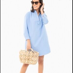 Tuckernuck Pomander Place Blue Polly Dress